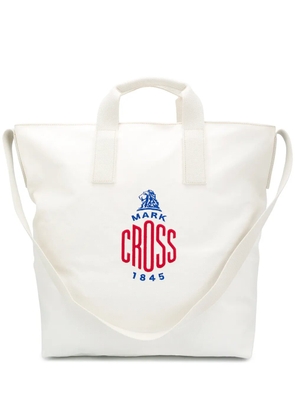 Mark Cross medium Weatherbird tote bag - White