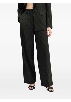 AllSaints Averie pinstripe pleated trousers - Grey