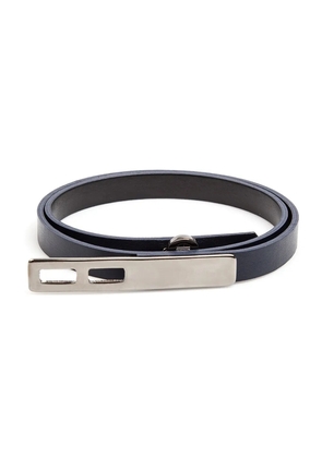 Maison Ullens slim belt - Blue