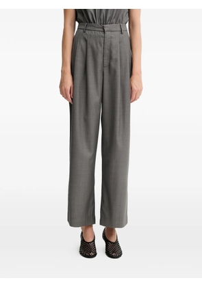Gestuz GZeffy belted pleated trousers - Grey