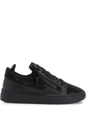 Giuseppe Zanotti GZ94 rhinestone-embellished sneakers - Black