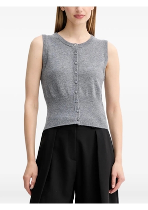 FRACOMINA buttoned knitwear - Grey