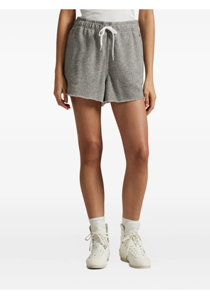Polo Ralph Lauren frayed-hem track shorts - Grey