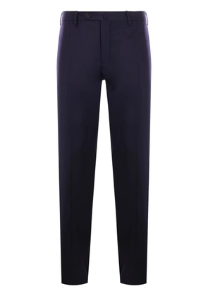 Incotex virgin-wool tailored trousers - Blue
