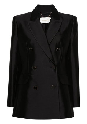 ZIMMERMANN Luminosity double-breasted blazer - Black