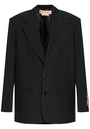 Marni single-breasted blazer - Black