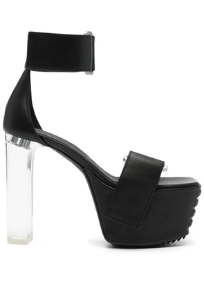 Rick Owens 125mm Banana sandals - Black