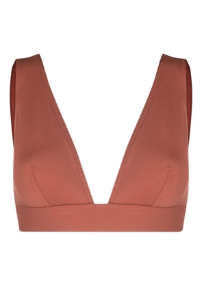 ERES Chrome bikini top - Brown