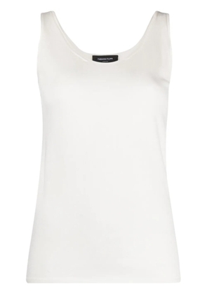 Fabiana Filippi wool-blend tank top - White