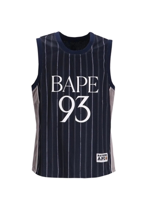 A BATHING APE® reversible multilogo tank top - Blue
