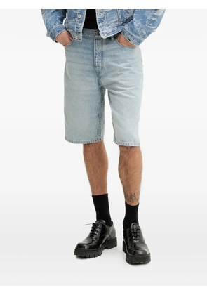 HUGO logo-patch denim shorts - 449