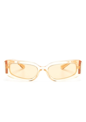 Dolce & Gabbana Eyewear rectangle-frame sunglasses - Neutrals