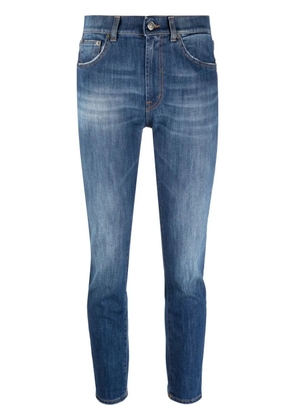 DONDUP slim-cut cropped jeans - Blue