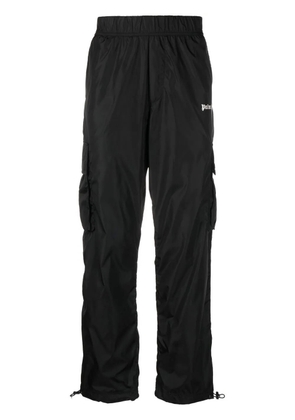 Palm Angels logo-print cargo pants - BLACK BLACK