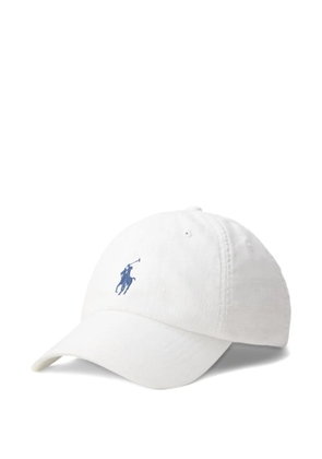 Polo Ralph Lauren embroidered-logo baseball cap - White