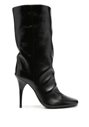 Bruno Frisoni Bootube 100mm square-toe boots - Black