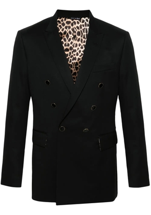 ERALDO double-breasted blazer - Black
