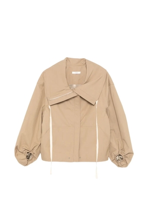 CO COLLECTION rolled-collar jacket - Neutrals