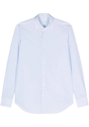 Finamore 1925 Napoli poplin cotton shirt - Blue