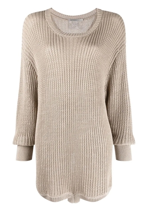 Stella McCartney fisherman's knit jumper - Brown