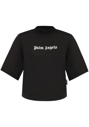 Palm Angels logo-print T-shirt - Black