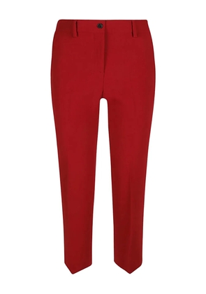 Alberto Biani Vintage straight-leg trousers - Red
