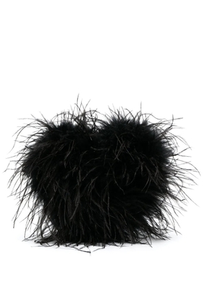 Alexander Wang Heart pillow clutch - Black