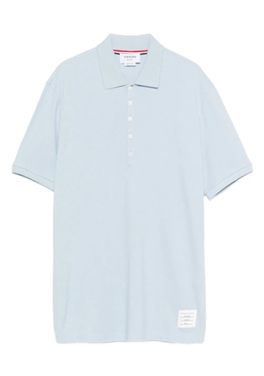 Thom Browne 4-Bar cotton polo shirt - Blue
