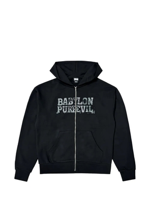 Babylon LA zip hoodie - Black