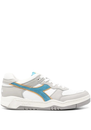 Diadora B.560 Used panelled leather sneakers - White