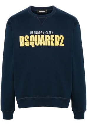 DSQUARED2 Cool Fit logo-print sweatshirt - Blue