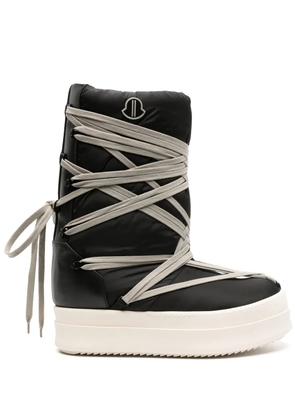 Rick Owens Bigrocks padded boots - Black