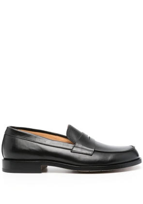 Premiata penny-slot leather loafers - Black
