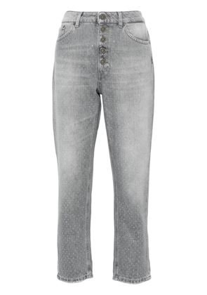 DONDUP Koons stud-embellished jeans - Grey