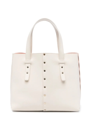 Fabiana Filippi leather tote bag - White