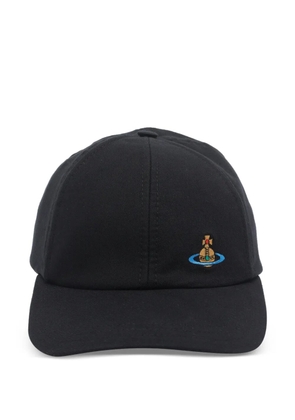 Vivienne Westwood Orb embroidered baseball cap - Black