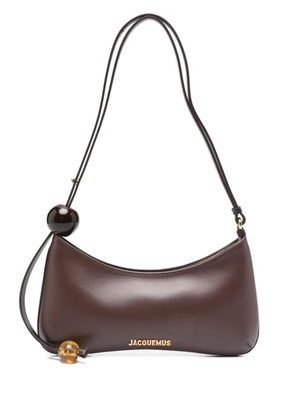 Jacquemus The Bisou Perle shoulder bag - Brown