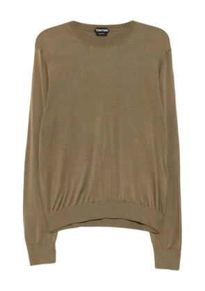 TOM FORD silk T-shirt - Green