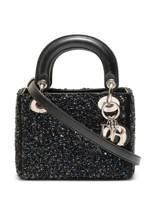 Christian Dior Pre-Owned 2014 mini Lady Dior handbag - Black