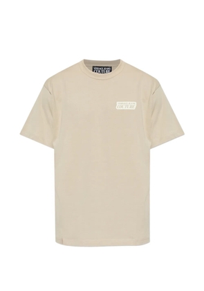 Versace Jeans Couture logo-detail T-shirt - Neutrals