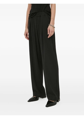 SAMSOE SAMSOE pleated palazzo pants - Black