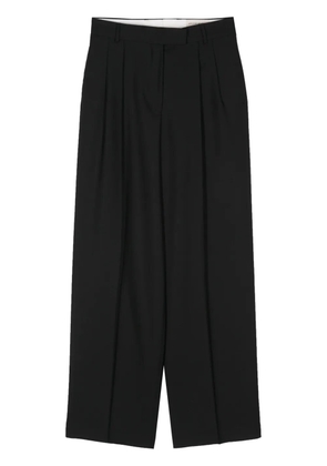 Officine Generale pleated tapered trousers - Black