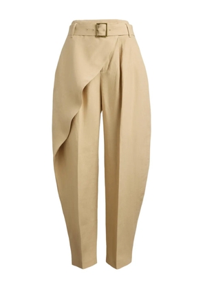 Polo Ralph Lauren tapered wrap trousers - Neutrals