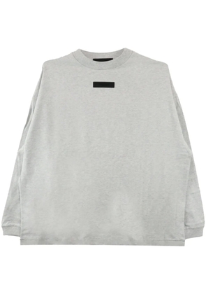 FEAR OF GOD ESSENTIALS logo-patch cotton sweatshirt - Grey