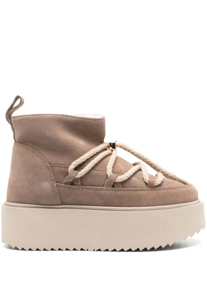 Inuikii suede boots - Neutrals