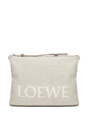 LOEWE Oblong clutch bag - Neutrals