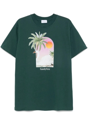 Family First Swann T-shirt - Green