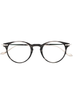 Matsuda round-frame glasses - Black