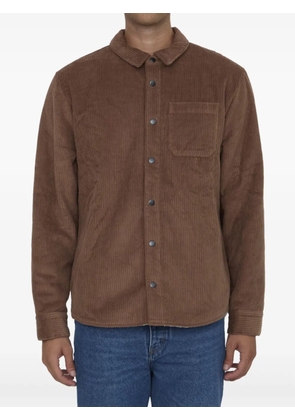 James Perse sherpa shirt jacket - Brown