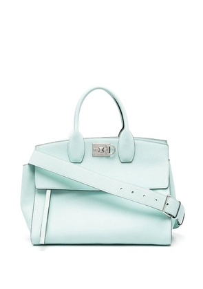 Ferragamo Gancini-clasp tote bag - Green